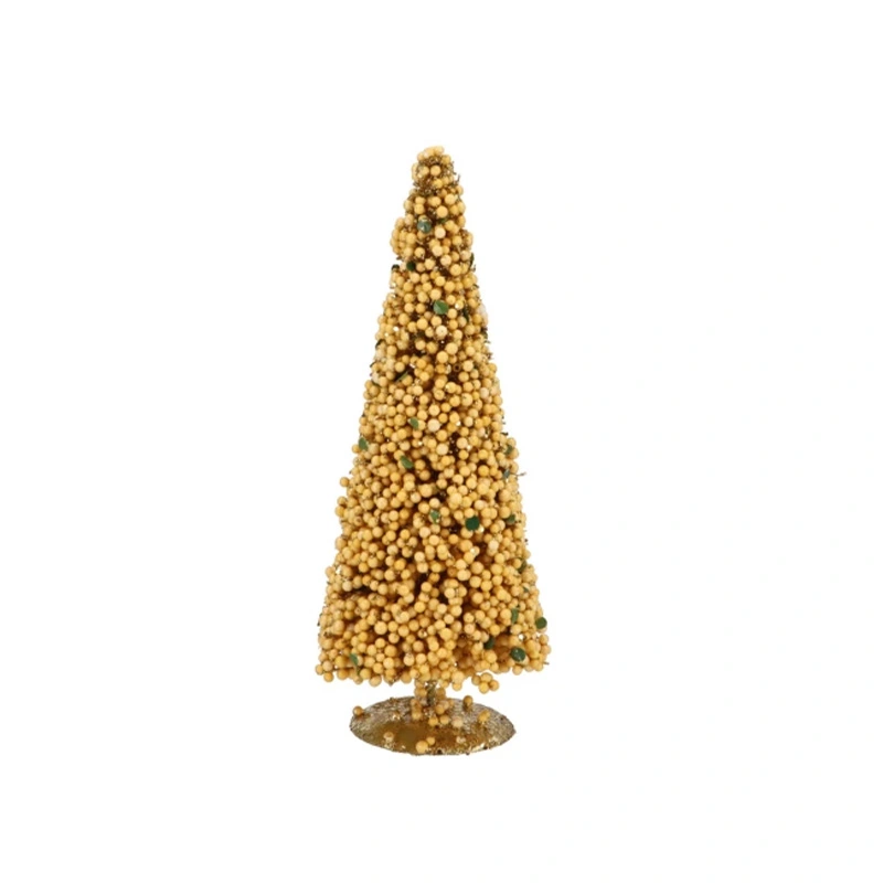 Kerstboompje Sparkle Berry Sand - 60 cm