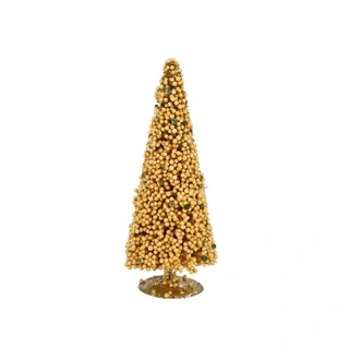 Kerstboompje Sparkle Berry Sand - 60 cm