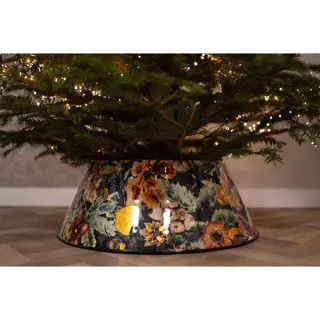 Kerstboomring Berry Blue - Ø67x26 cm - afbeelding 2