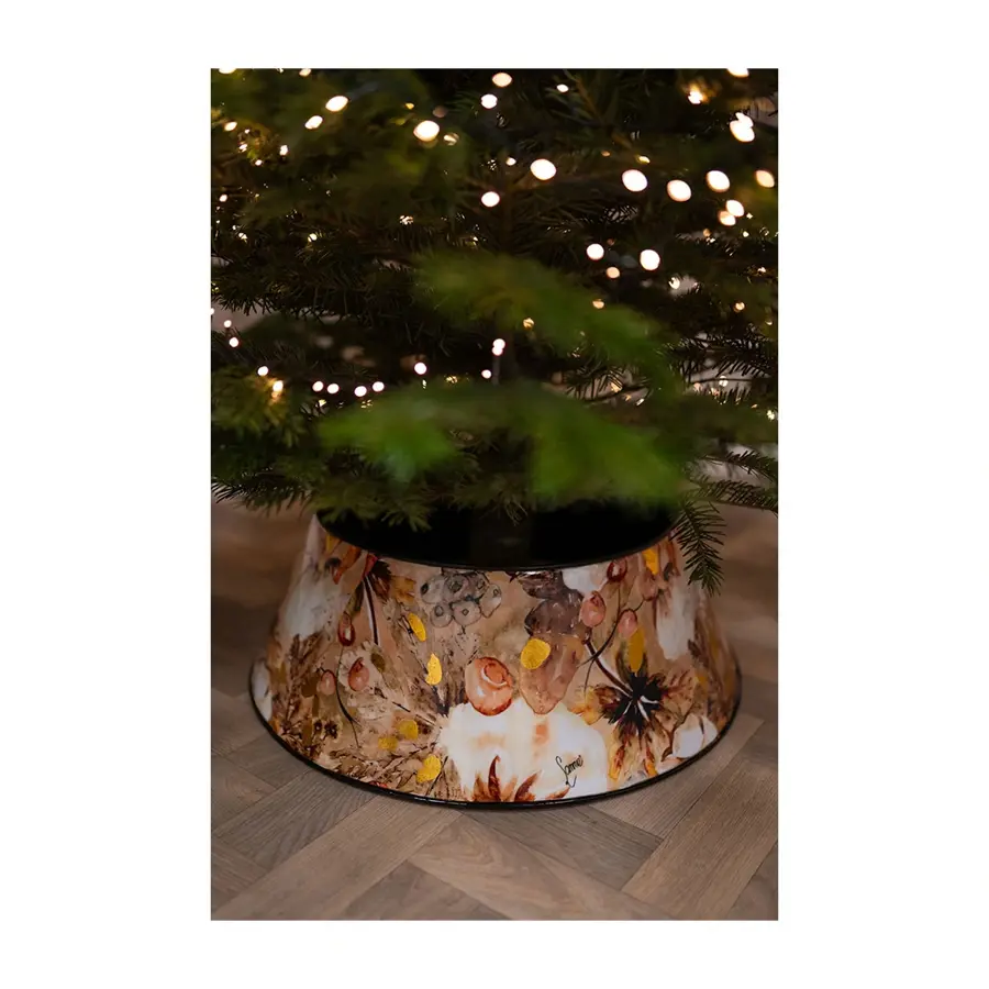 Kerstboomring Cotton Cream - Ø67x26 cm - afbeelding 2