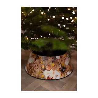 Kerstboomring Cotton Cream - Ø67x26 cm - afbeelding 2