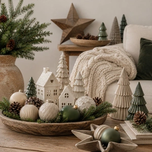 Kerstdecoratie binnen