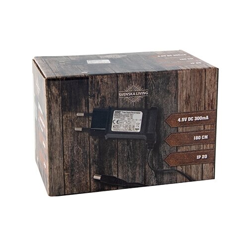 Kerstdorp Adapter 4,5 V IP20 - 1,8 m