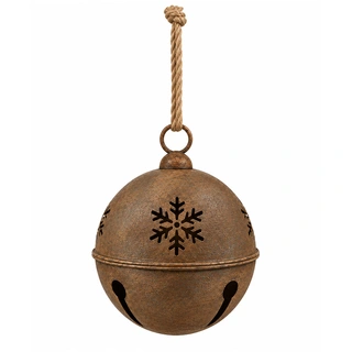 Kersthanger Snowbell Joy Bruin - 42x53,5 cm
