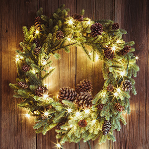 Kerstkransen & guirlandes