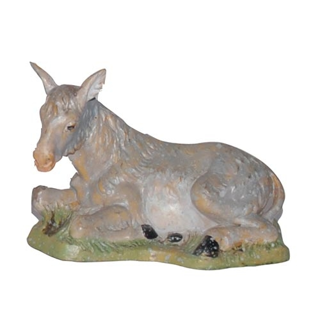 Kerststal Ezel - 7 cm