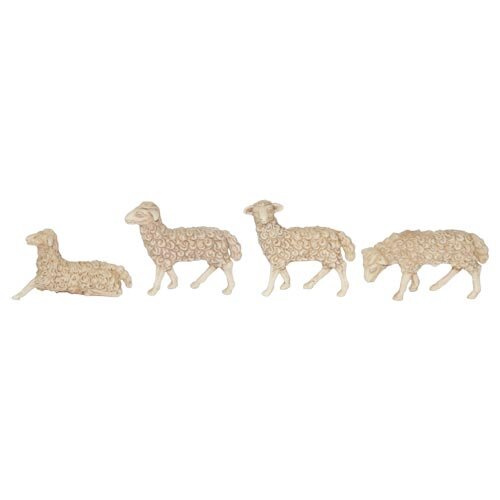 Kerststal Schapen 12 figuren - 7x6 cm