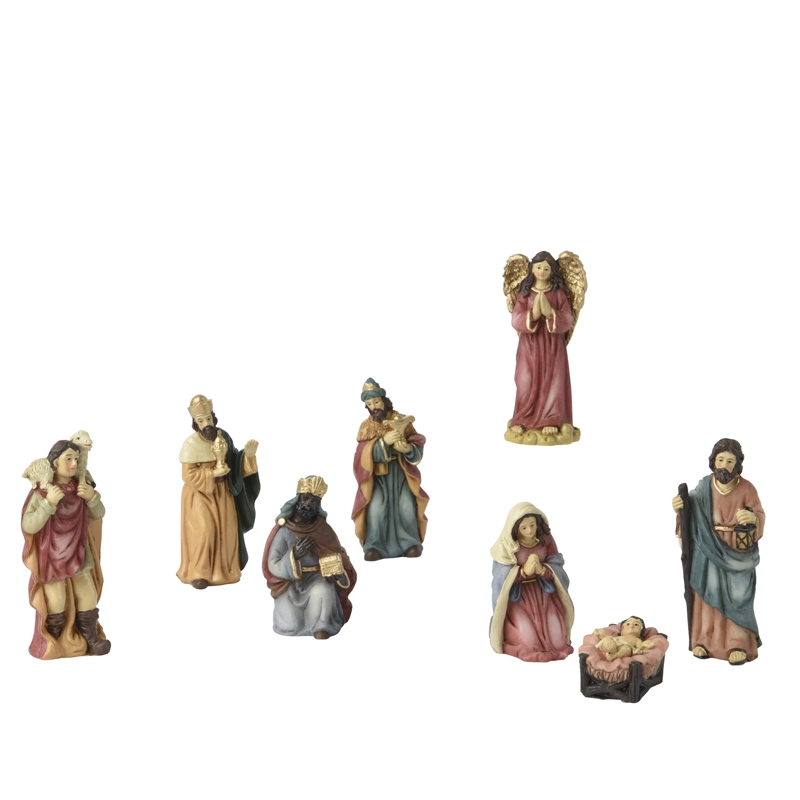 Kerststal Set 8-delig Harmonieus
