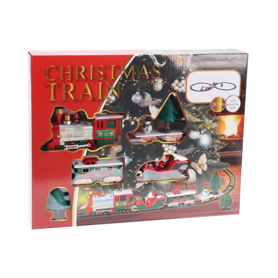 Kersttrein Set - 22-delig - afbeelding 1