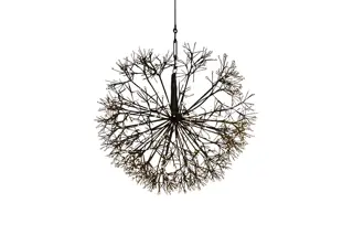LED vuurwerk Bol Opollo Zwart - Ø50 cm