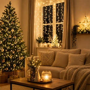 Kerstverlichting binnen