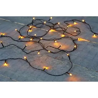 Kerstverlichting met timer 360 LED's - Zwart - afbeelding 2