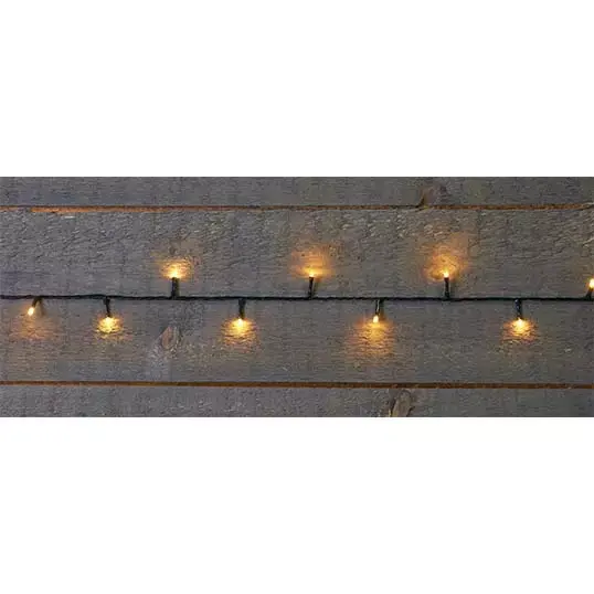 Kerstverlichting met timer 360 LED's - Zwart - afbeelding 3