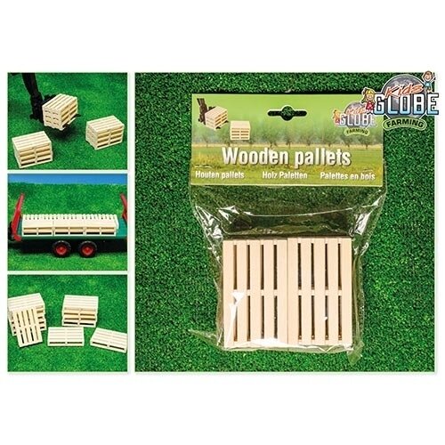 Kids Globe Houten Pallets - 6 st.