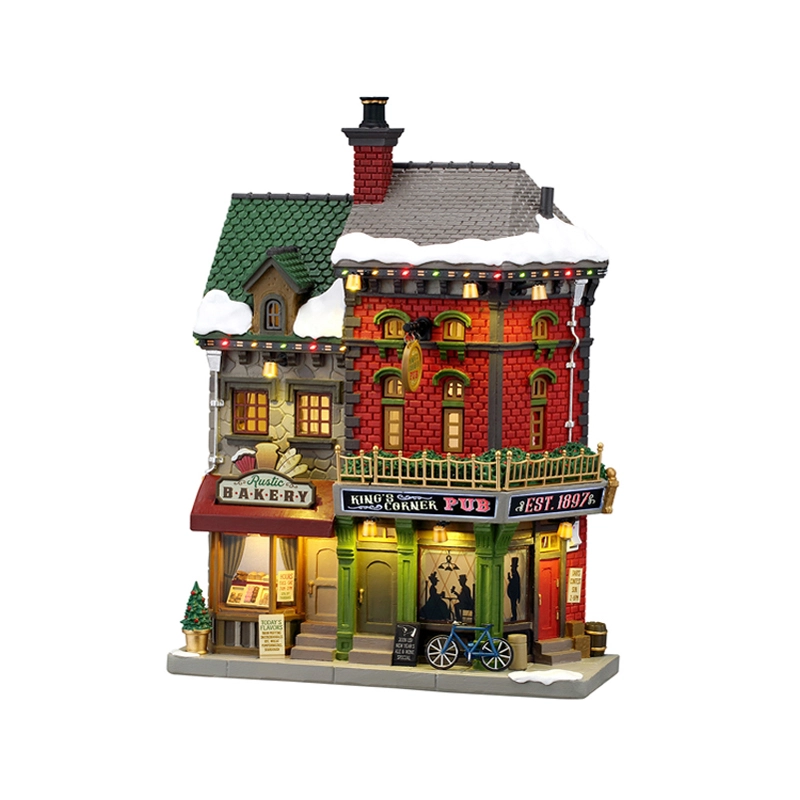 Lemax King's Corner Pub