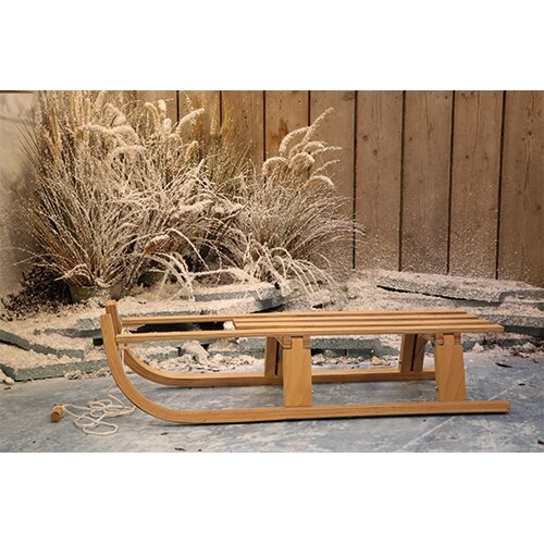 Buitengewoon Boet Houten Klapslee - 110 cm - afbeelding 2