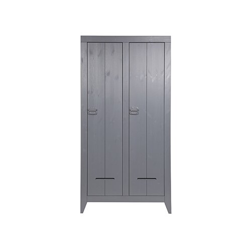 Woood Kluiskast Geborsteld Steel Grey [fsc] - afbeelding 1