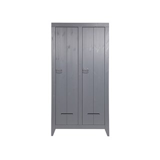 Woood Kluiskast Geborsteld Steel Grey [fsc] - afbeelding 1