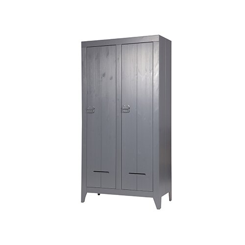 Woood Kluiskast Geborsteld Steel Grey [fsc] - afbeelding 2