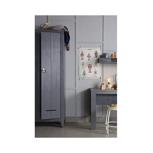 Woood Kluiskast Geborsteld Steel Grey [fsc] - afbeelding 6