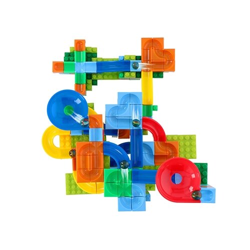 Eddy Toys Knikkerbaan - 388 delig - afbeelding 2