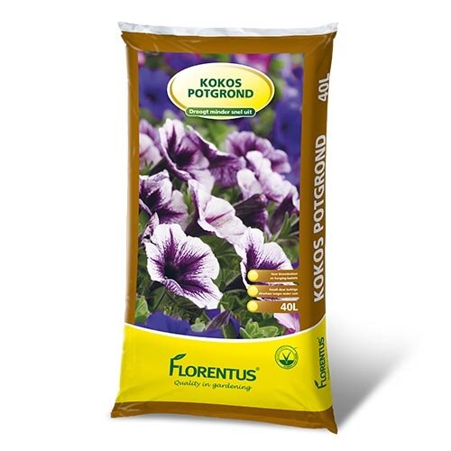 Florentus Kokospotgrond - 40 L