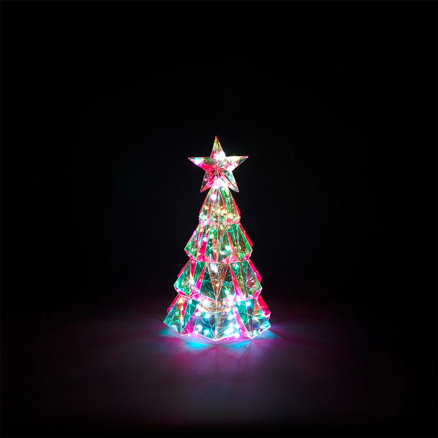 Konstsmide LED Diamant Iriserend - 3D Kerstboom - afbeelding 1