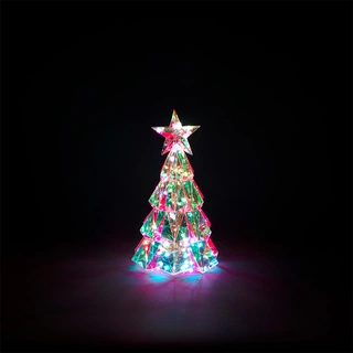 Konstsmide LED Diamant Iriserend - 3D Kerstboom - afbeelding 1
