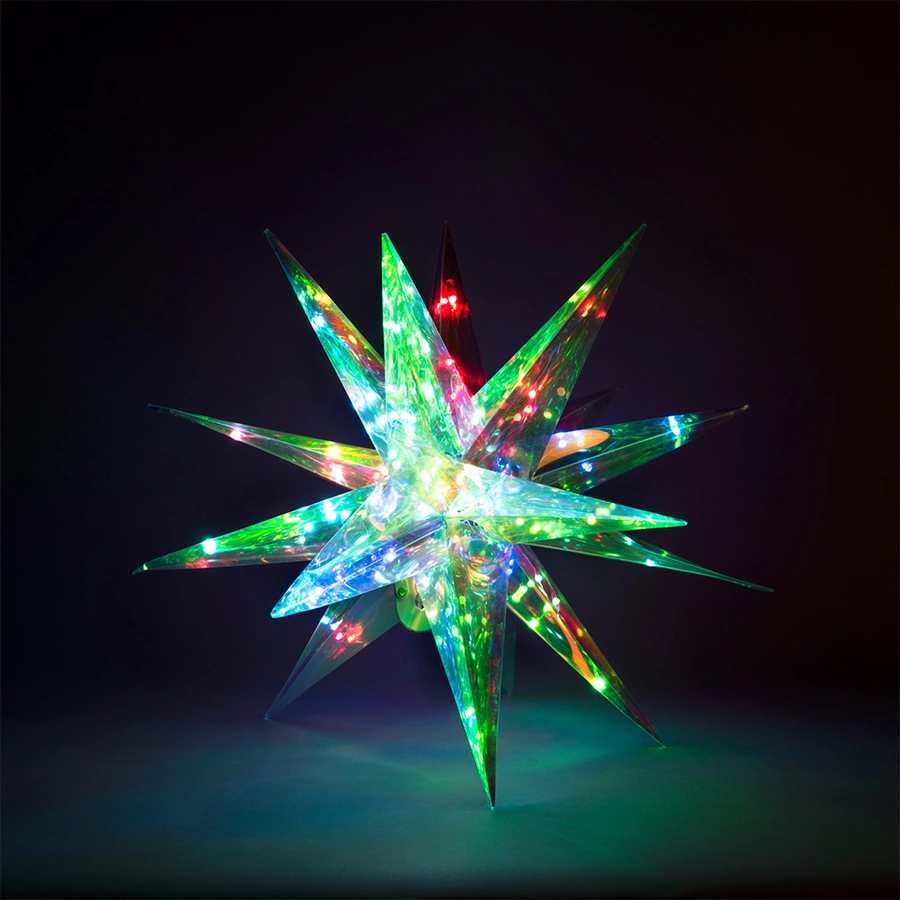 Konstsmide LED Diamant Iriserend - 3D Ster - afbeelding 1