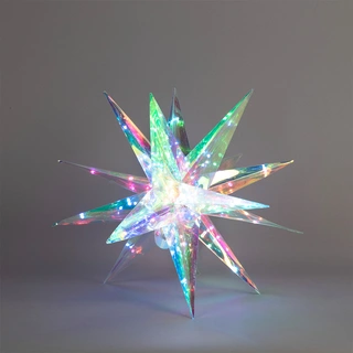 Konstsmide LED Diamant Iriserend - 3D Ster - afbeelding 2