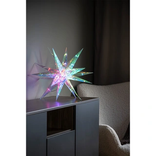 Konstsmide LED Diamant Iriserend - 3D Ster - afbeelding 4