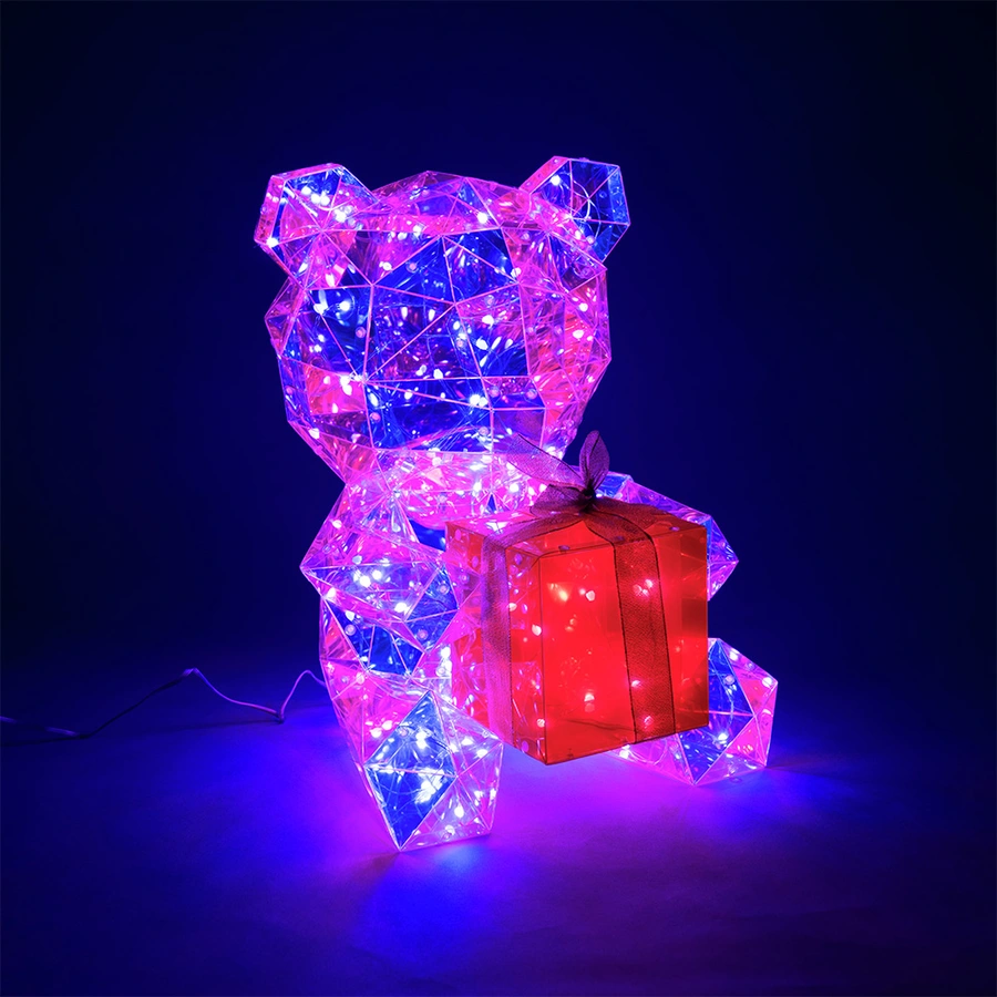 Konstsmide LED Diamant Iriserend - 3D Teddy Beer - afbeelding 3