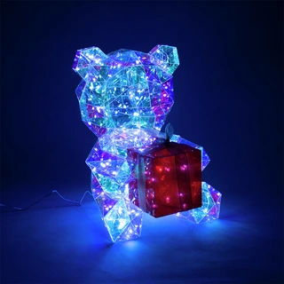 Konstsmide LED Diamant Iriserend - 3D Teddy Beer - afbeelding 5