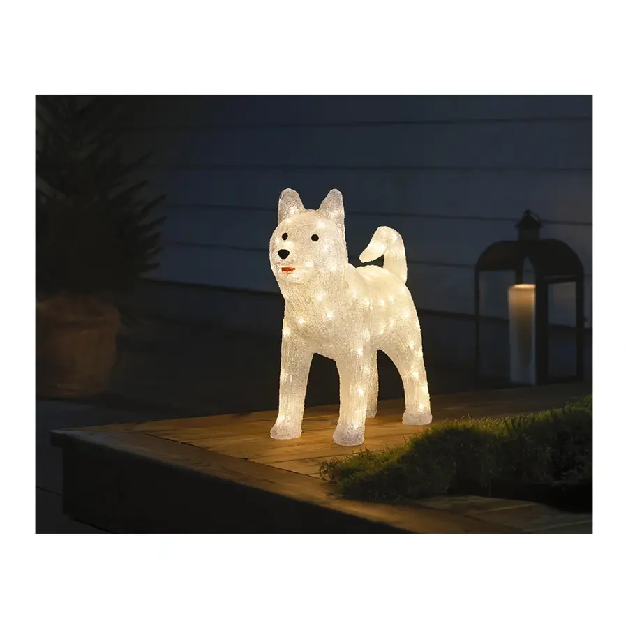 Konstsmide LED Husky Acryl - 54x43 cm - afbeelding 2