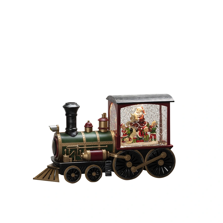 Konstsmide LED Sneeuwlantaarn Locomotief Kerstman - afbeelding 2