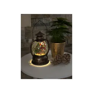 Konstsmide LED Sneeuwlantaarn Rond Klassiek Kerstman - afbeelding 2