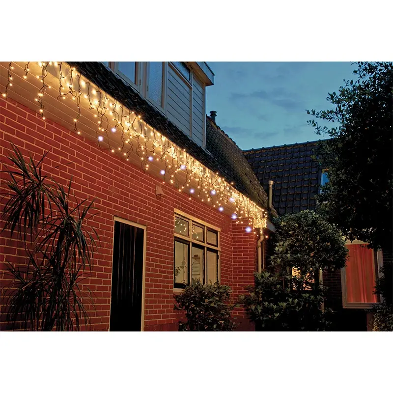 Koppelbare IJspegelverlichting Flash 500x70 cm - Warm wit