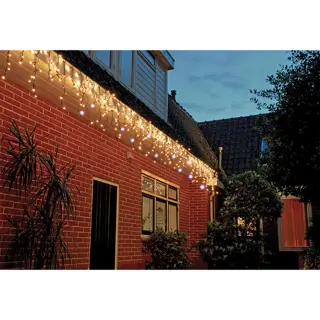 Koppelbare IJspegelverlichting Flash 500x70 cm - Warm wit