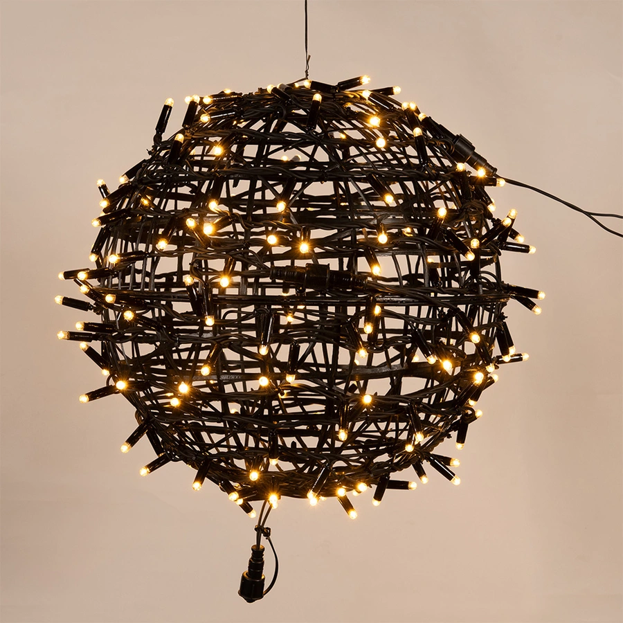 LED Connect De Luxe Bal Klassiek Warm - Ø38 cm - afbeelding 2