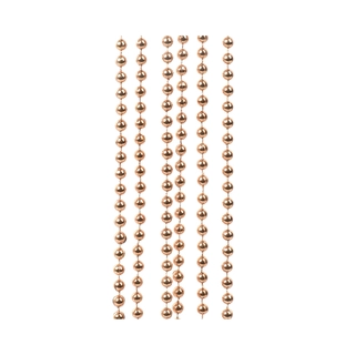 Kralenketting Karamelbruin - 10 m - afbeelding 2