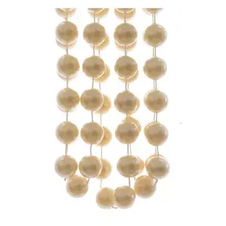 Kralenketting XXL - Crème