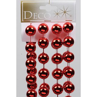 Kralenketting XXL - Kerstrood