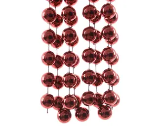 Kralenketting XXL - Ossenbloed