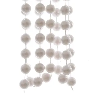 Kralenketting XXL - Winterwit