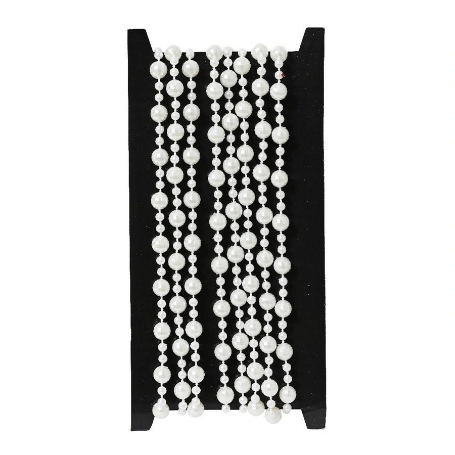 Kralenslinger Parel Wit - 270 cm