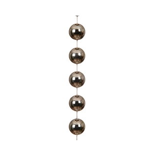Kralenketting Smokey Pearl - 270 cm