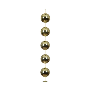 Kralenketting Warm Pistache - 270 cm - afbeelding 1