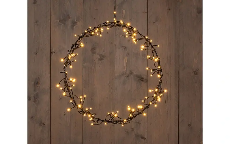 Krans Clusterverlichting Klassiek Warm/Warm wit - Ø36 cm