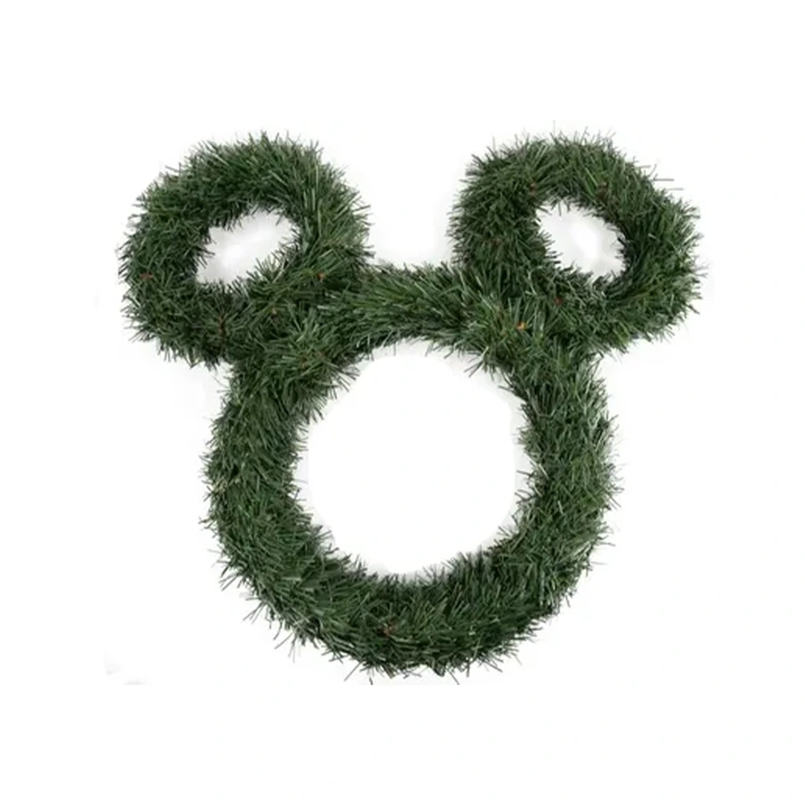 Krans Mickey Mouse Groen - 54 cm - afbeelding 1