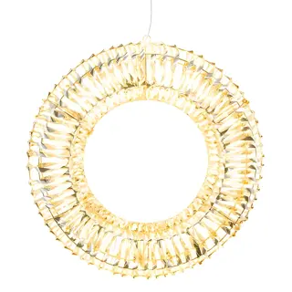 Gehlmann Verlichte Kerstkrans Goud - 480 LED
